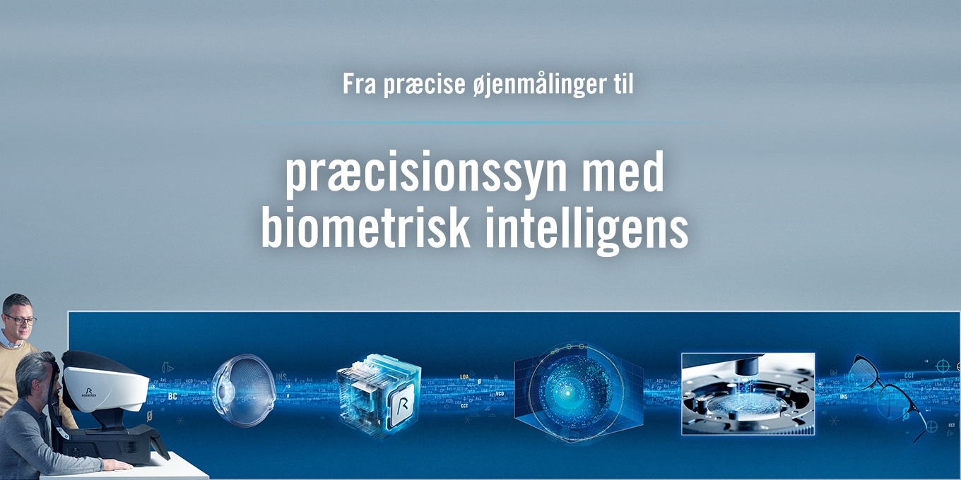 Seks trin til biometriske brilleglas